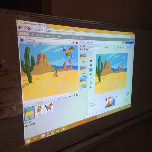 教えてもらったゲームから自分のアイデアを加えた新しいゲームも出てきました