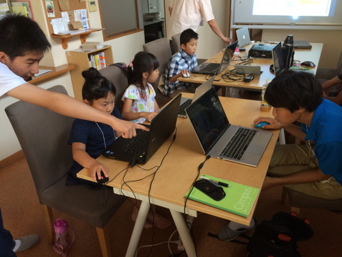 みんなで作品作り