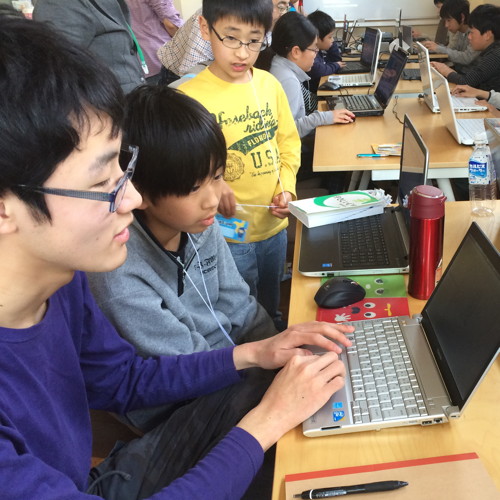 学生メンターさんと一緒にC#にチャレンジする忍者