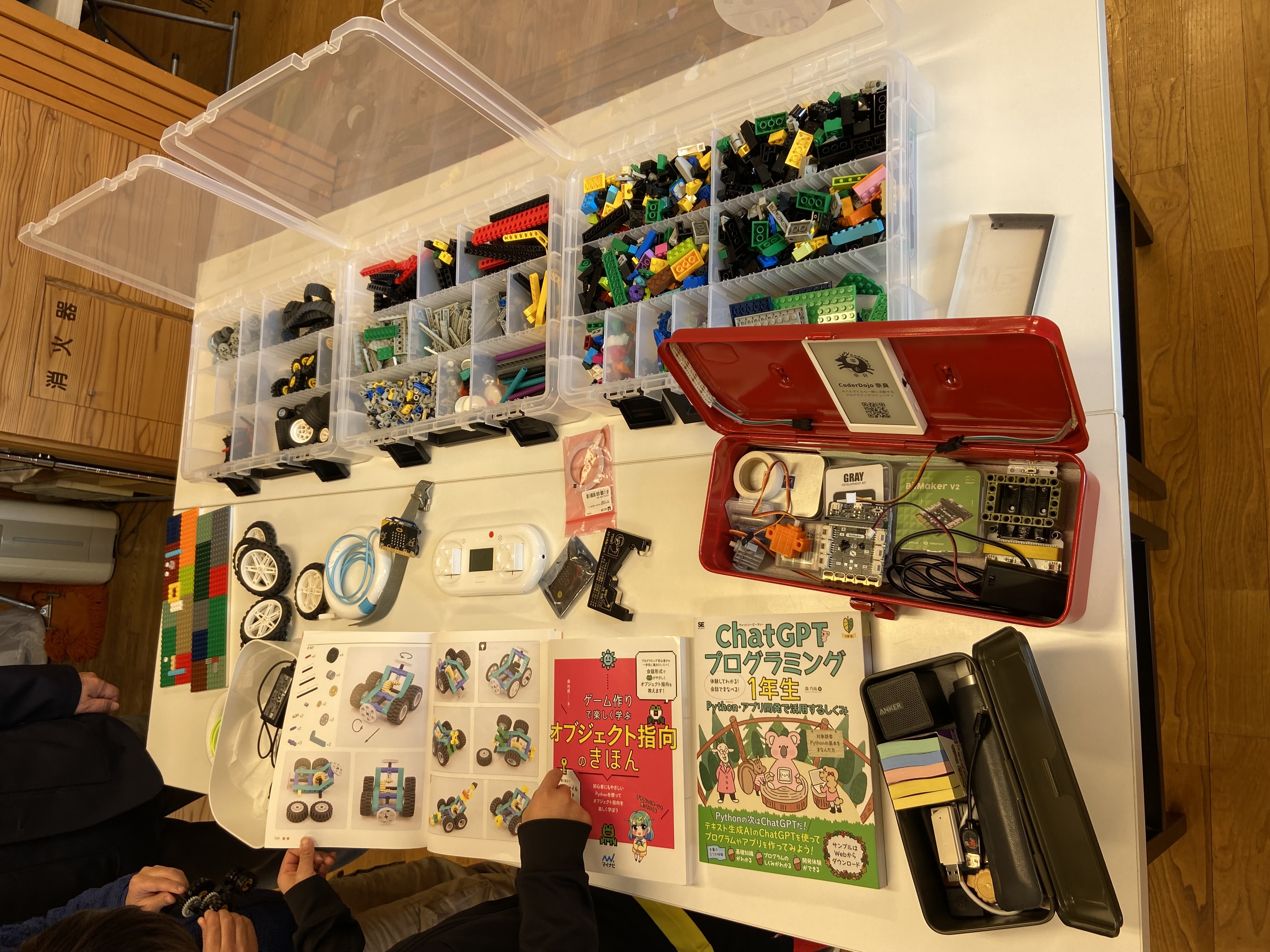 CoderDojo 奈良の活動の様子