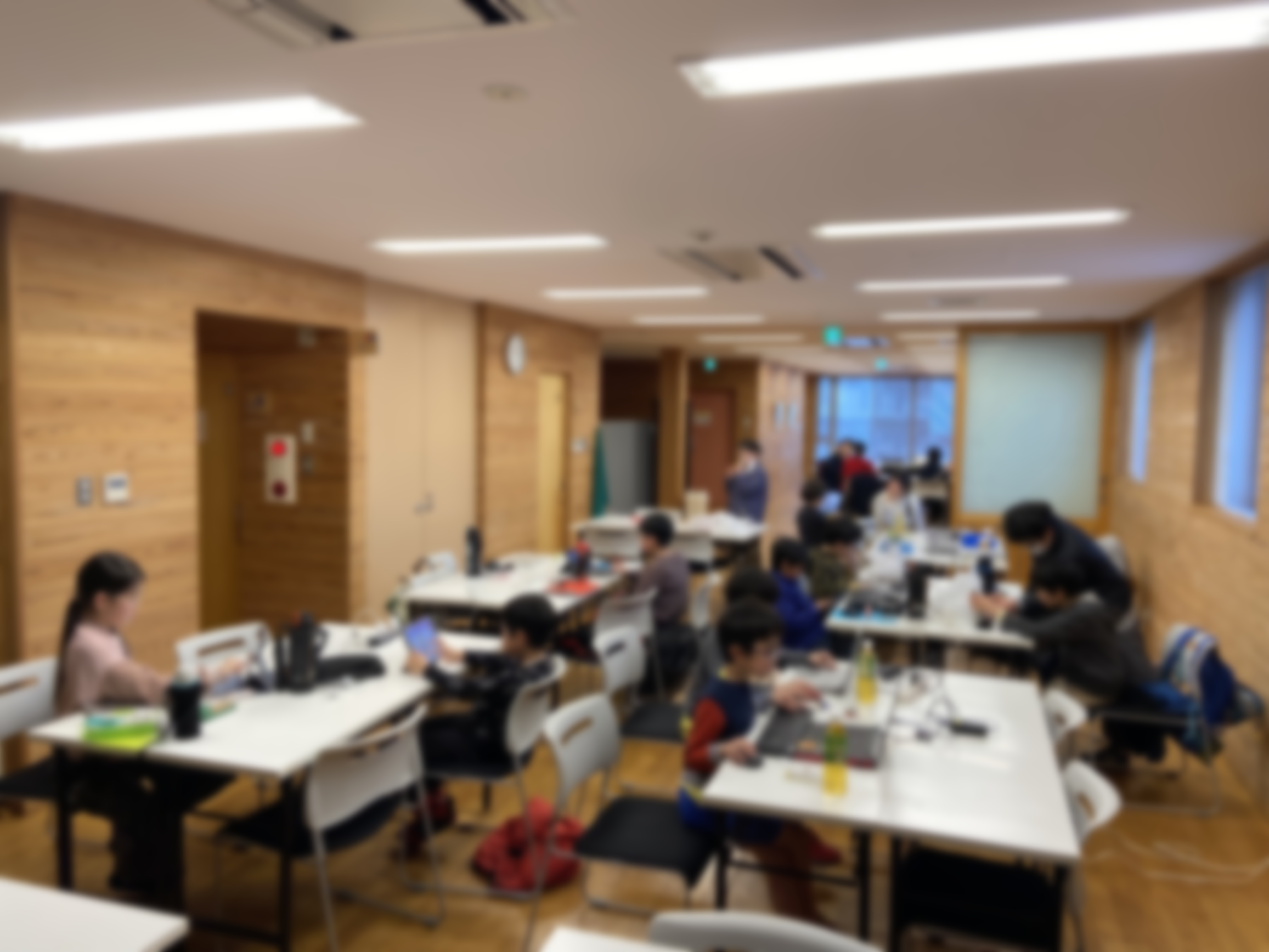 Dojoでの創作活動の様子